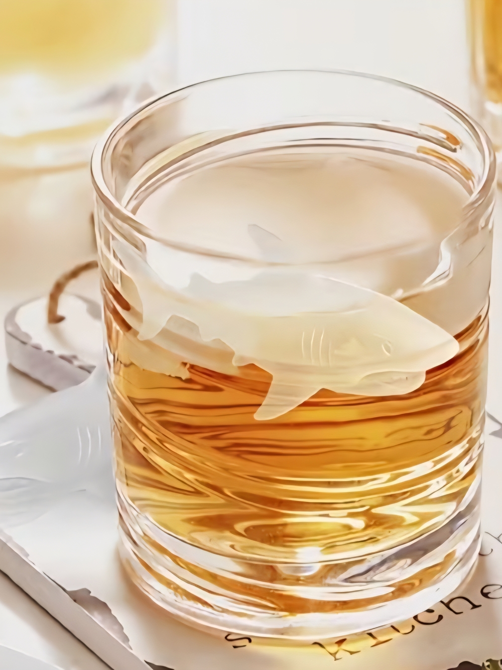 Silicone Shark Ice Cube Tray
